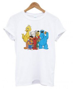 KIDS KAWS X Sesame Street T Shirt KM