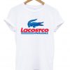 Lacostco Funny Costco Lacoste Parody Graphic T Shirt KM