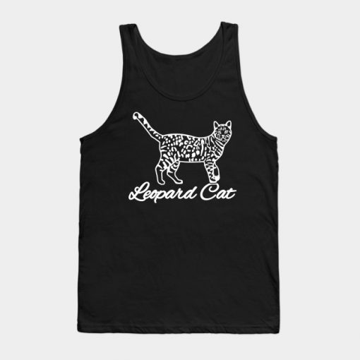 Leopard cat Tank Top KM