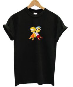 Lisa Simpson And Milhouse T-Shirt KM