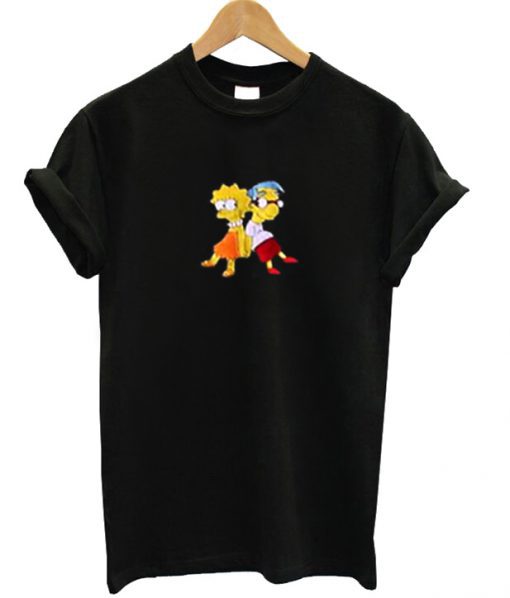 Lisa Simpson And Milhouse T-Shirt KM