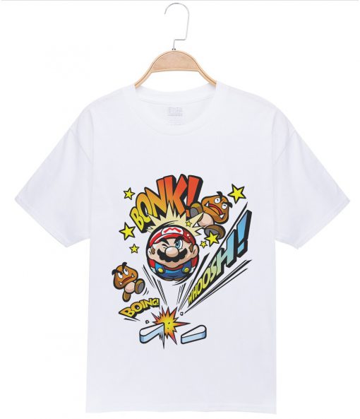 Mario Boing Bonk Whoosh T Shirt KM