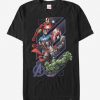 Marvel Four Avengers T-Shirt KM