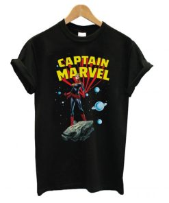 Marvel Women’s Captain Marvel Space Pose T Shirt KM