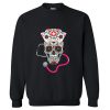 Nurse Sugar Skull Halloween Sweatshirt KM