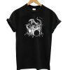 Octopus Playing Drums T Shirt KM