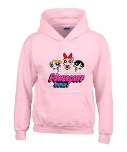 Power Puff Girls Pink Hoodie KM