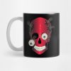 Red Skull Death Illustration Comic Eyes Mug KM