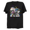 Skeleton unicorn T Shirt KM