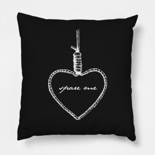 Spare Me B&W Pillow KM