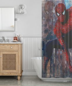 Spiderman Shower Curtain KM