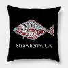 Strawberry, California Halibut Northwest Native American Tribal Gift Pillow KM