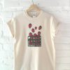 Strawberry Screen Print Garden T-Shirt KM