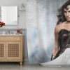 The Wonder Woman Shower Curtain KM