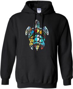 Tutrle Art Hoodie KM