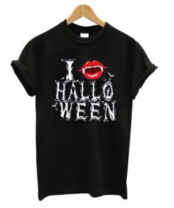 Vampire I Love Halloween Summer T Shirt KM