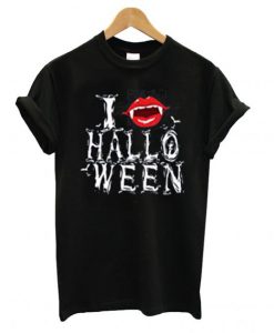 Vampire I Love Halloween Summer T Shirt KM