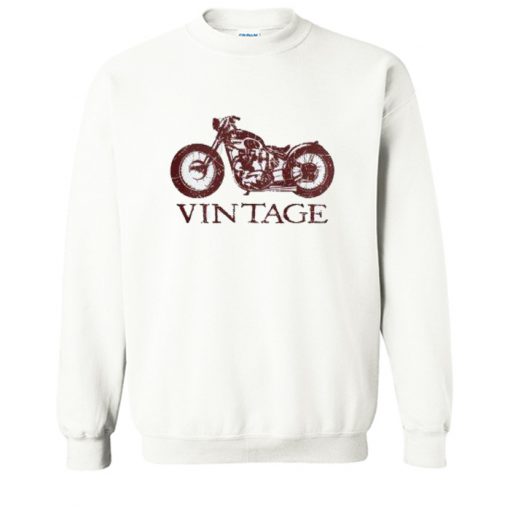 Vintage Motorcycle Sweatshirt (KM)