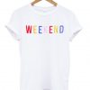 Weekend T Shirt KM