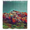 Boho Cinque Terre Shower Curtain KM