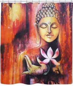 Buddha Shower Curtain KM