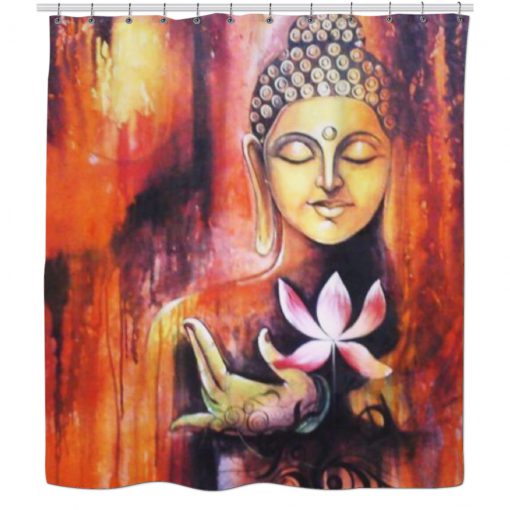 Buddha Shower Curtain KM