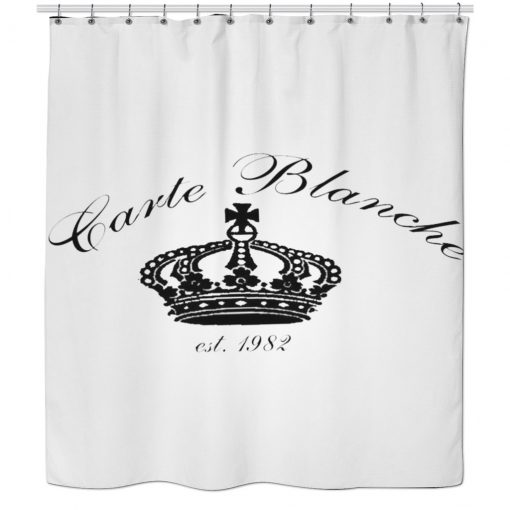 Carte Blanche Shower Curtain KM