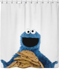 Cookie Monster Shower Curtain KM