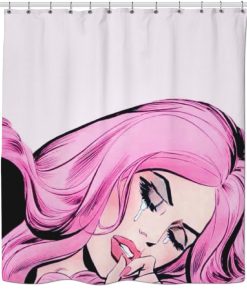 Cry-Baby Shower Curtain KM