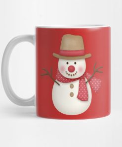 Cute Snowman Christmas Mug KM