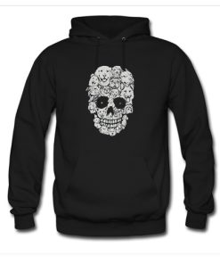 Dog Skull Hoodie KM
