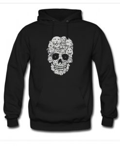 Dog Skull Hoodie KM