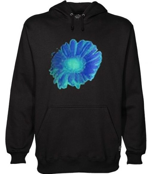 Drake Blue Flower Hoodie KM