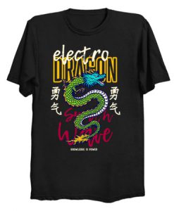 Electro Dragon T Shirt KM