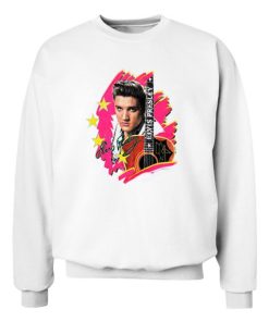Elvis Presley The King Vintage With Guitar Sweatshirt KM