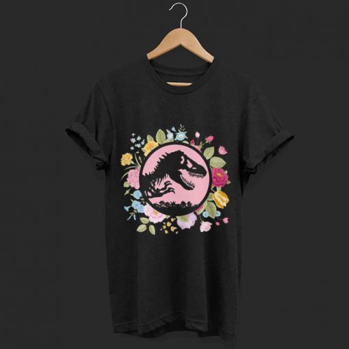 Floral Jurassic Park T Shirt KM