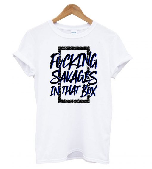 Fucking Savages – New York Yankees T Shirt KM