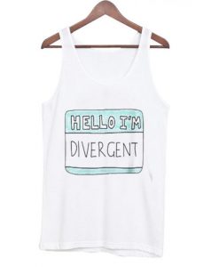 Hello I’m Divergent Tanktop KM