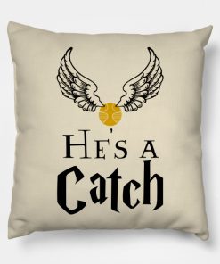 He's A Catch Pillow KM