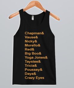 Hippowarehouse Chapman, Vause, Nicky, Morello, Red Big Boo, Yoga Jones Tank Top KM