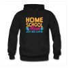 Home School Mom Just Add Coffee Hoodie KM