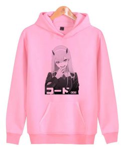 In The Darling Anime Franxx Hoodie KM