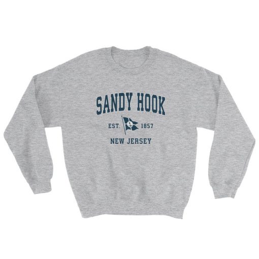 Jim Shorts Sandy Hook New Jersey NJ Sweatshirt KM