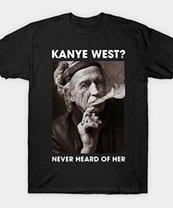 Keith Richards Kanye West T Shirt KM