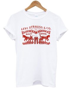 Levi Strauss & Co White T-Shirt KM