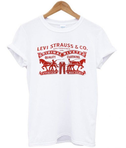 Levi Strauss & Co White T-Shirt KM