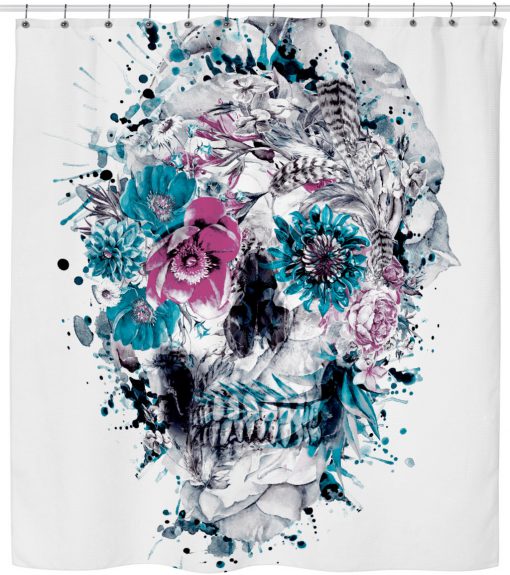 MOMENTO MORI IX Shower Curtain KM