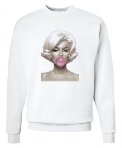 Marilyn Monroe Bubble Gum Sweatshirt KM