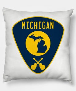 Michigan Guitar Pick Pillow KM