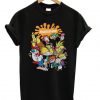 Nickelodeon Ren And Stimpy Rugrats Arnold Rocky T-Shirt KM